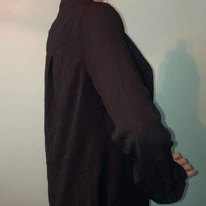 black dressing shirt